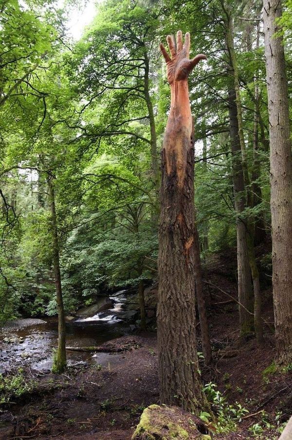 The Incredible Story of the Giant Hand of Vyrnwy