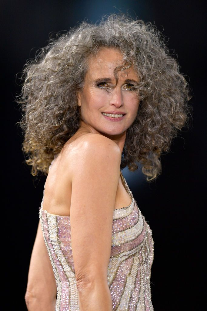 Andie MacDowell: A Timeless Beauty Embracing Gray Hair