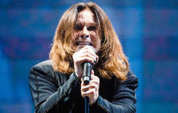Ozzy on stage