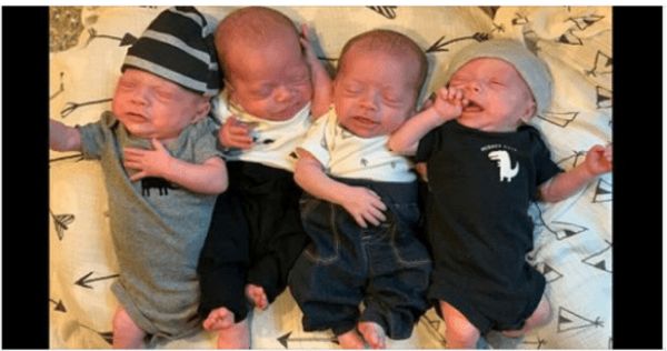 The joy of discovering quadruplets