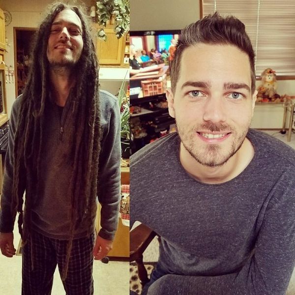 The Incredible Transformation of a Man After Wearing Dreadlocks for 12 Years