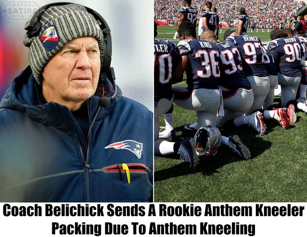 ‘Not On My Field’: Coach Belichick Takes a Stand Against Anthem Kneeling