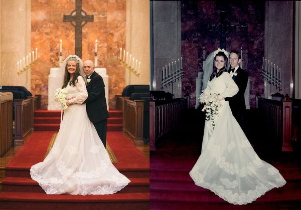 Couple Recreates 1971 Wedding Day to Celebrate 50th Anniversary with an Adorable Photo Shoot