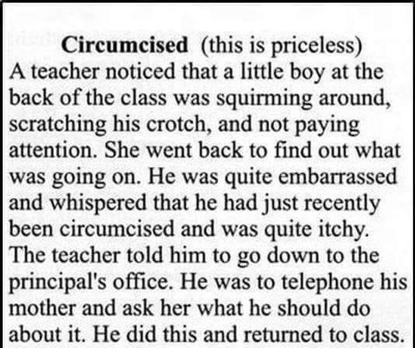 How a Teacher Handled a Delicate Situation