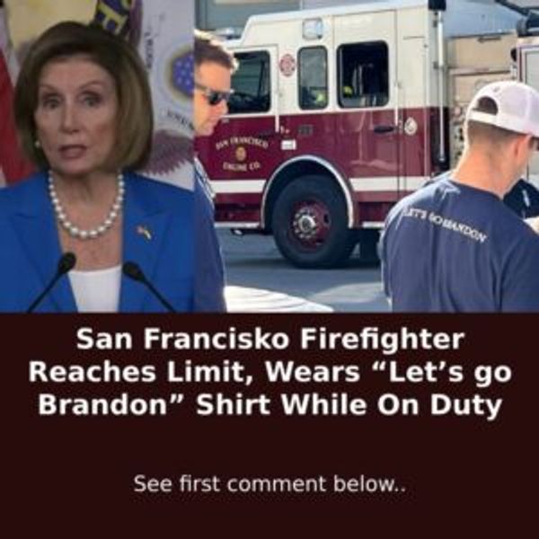 San Francisco Firefighter Wears Controversial Shirt on Duty