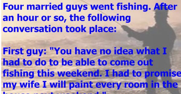 Four Married Guys Share Fishing Stories