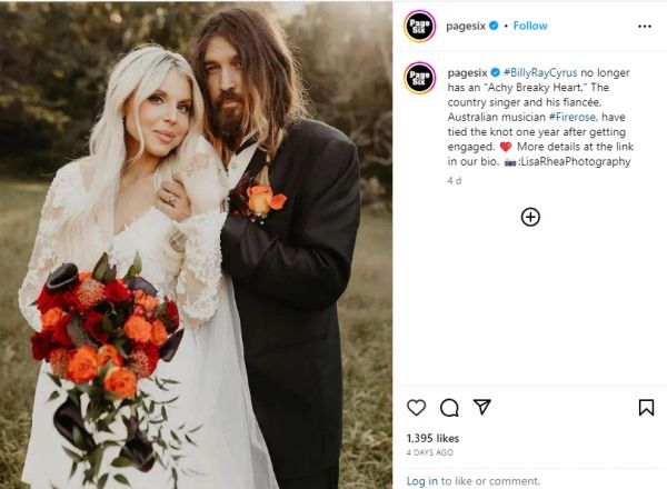 Billy Ray Cyrus Ties the Knot with Firerose: An Unexpected Love Story