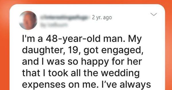 Refusing to Pay for My Daughter’s Wedding