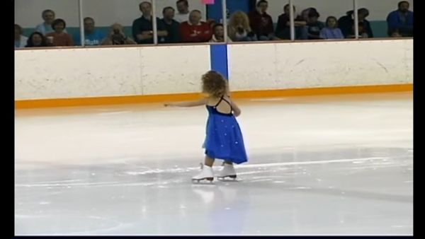 Watch This Adorable Little Girl’s Impressive Ice Skating Moves