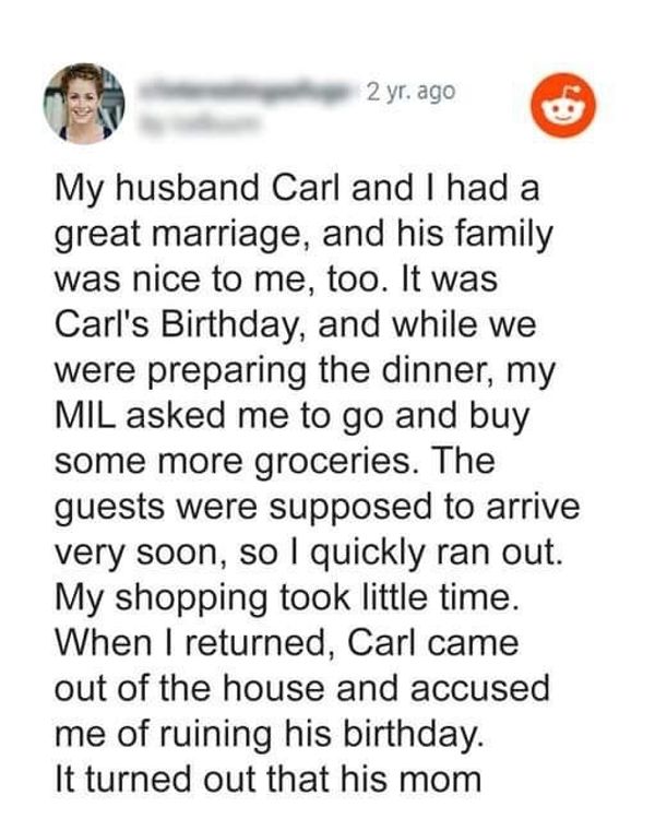 While Preparing for Her Husband’s Birthday Celebration, Woman Becomes The Target of Her MIL’s Ploy