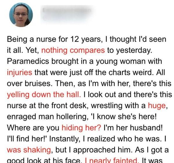 Enraged Husband Hunts for His Wife in Hospital