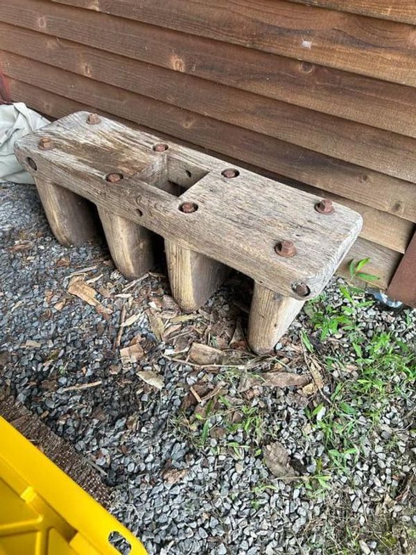 Exploring a Mysterious Wooden Bench