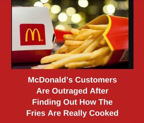 McDonald’s Fries Controversy Leaves Vegetarians Appalled