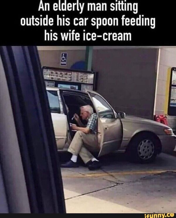 The Heartwarming Photo of a Loving Husband Feeding His Wife Ice Cream