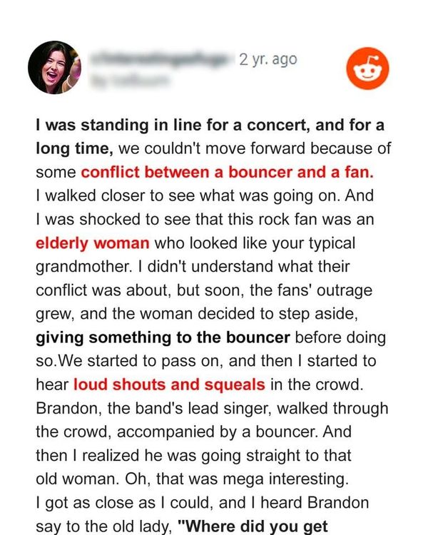 A Bouncer’s Standoff Becomes the Highlight of the Concert