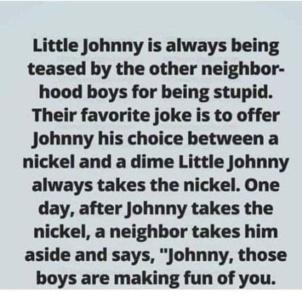 Little Johnny’s Clever Strategy