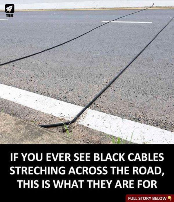 Understanding the Role of Black Cables on the Road