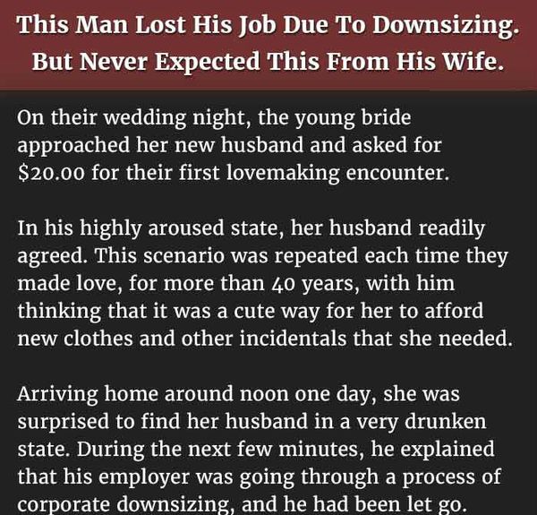 MAN LOSES JOB DUE TO…