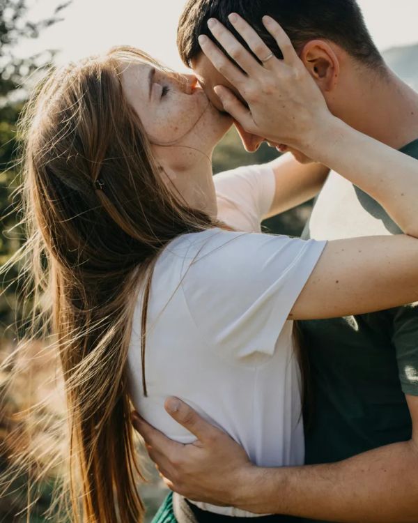 Couple Embracing