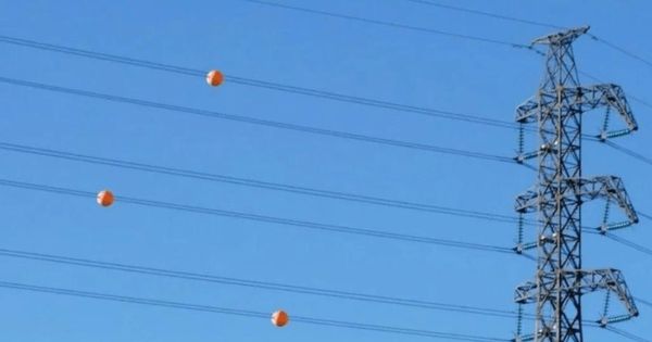 Why You See Colorful Balls on Power Lines