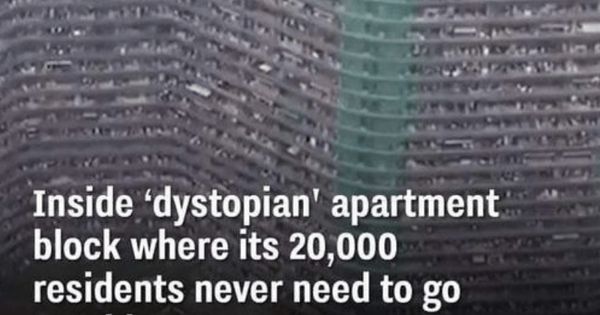 Inside the Amazing “Dystopian Apartment” That Can House Over 20,000 Residents