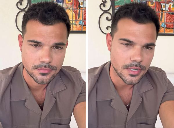 Taylor Lautner with a positive message