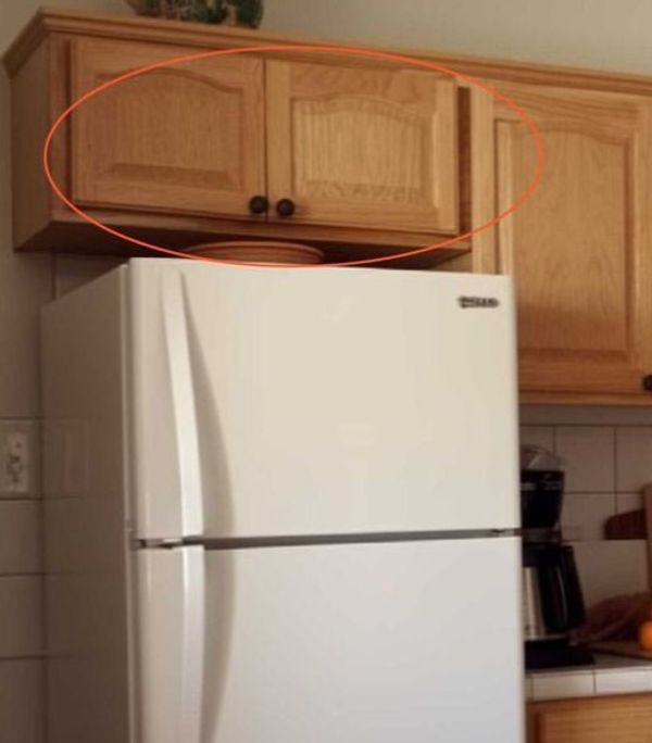 Make the Most of Your Kitchen Cabinets Above the Refrigerator