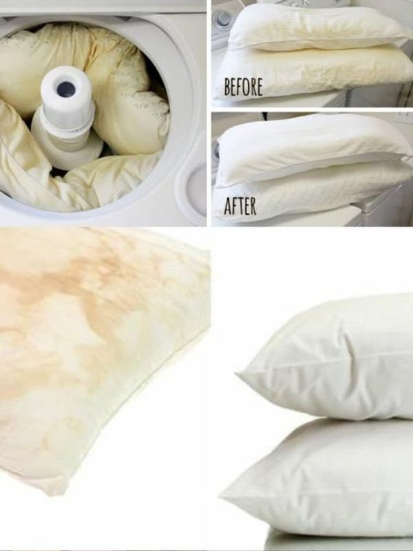 How to Wash and Whiten Pillows: Restoring the Sparkle