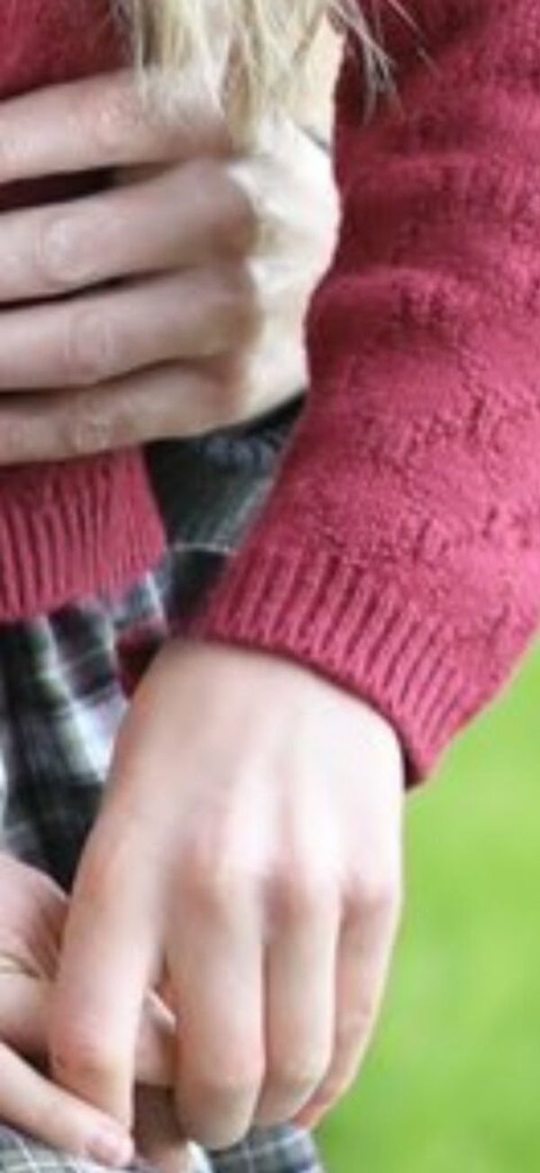 Princess Charlotte's hand