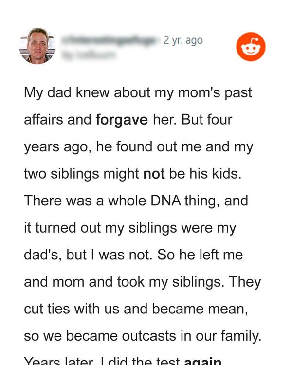 Dad Discovers Infidelity and DNA Mix-up