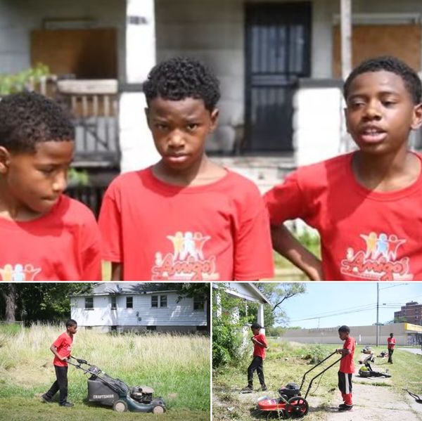 Kid brothers start their own business mowing dozens of lawns in their community – Glorious Time