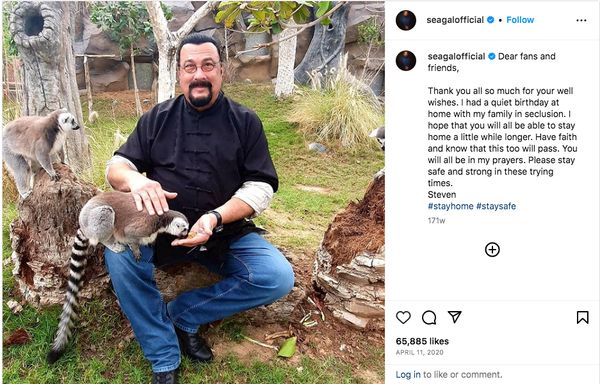 Steven Seagal today