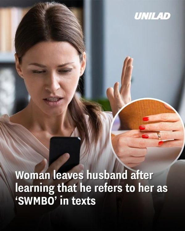 Woman leaves husband after discovering disrespectful texts