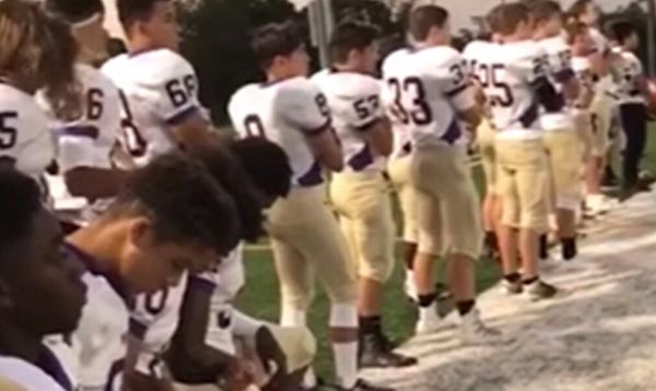 Students Learn A Hard Lesson When They Take A Knee During the Anthem