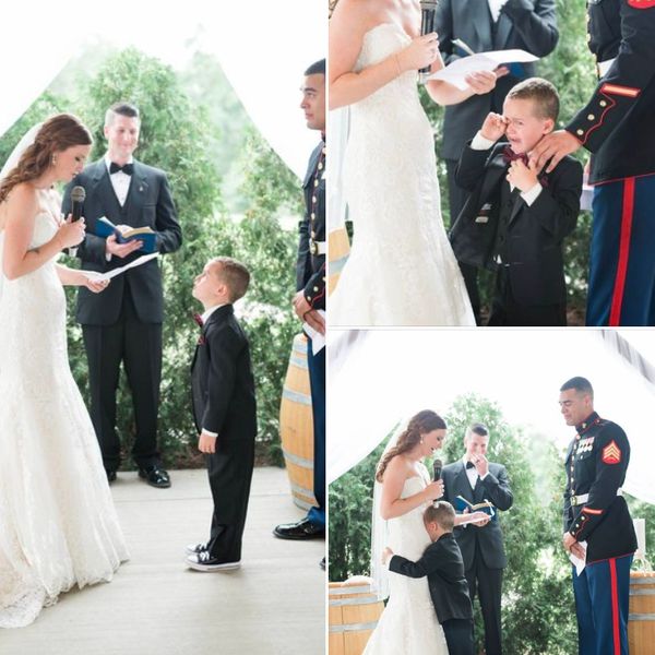 Stepmom’s Special Vows Bring Little Gage to Tears