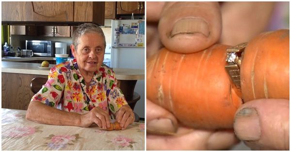 Incredible Discovery: Engagement Ring Found Around a Carrot