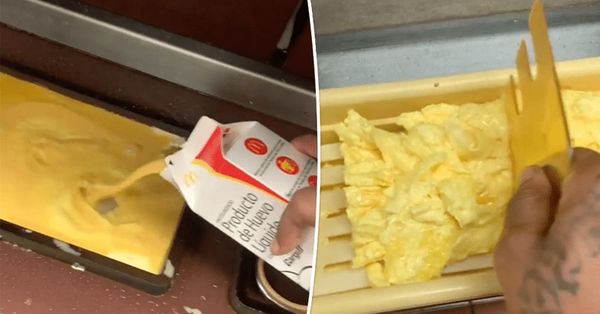 People Stunned After Learning How McDonald’s Scrambled Eggs Are Prepared