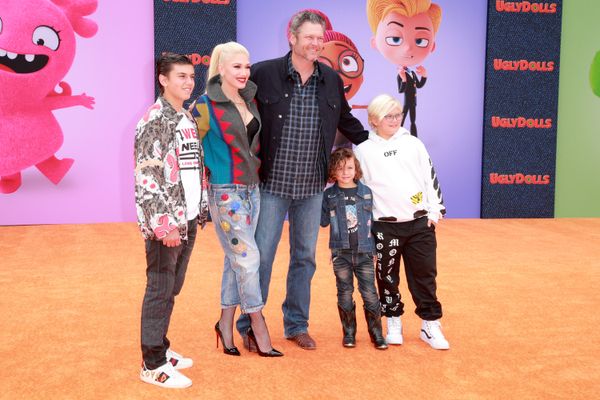 Gwen Stefani, Blake Shelton, and their kids in California in 2019 | Source: Getty Images