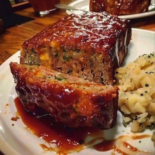 Homemade Copycat Cracker Barrel Meatloaf Recipe