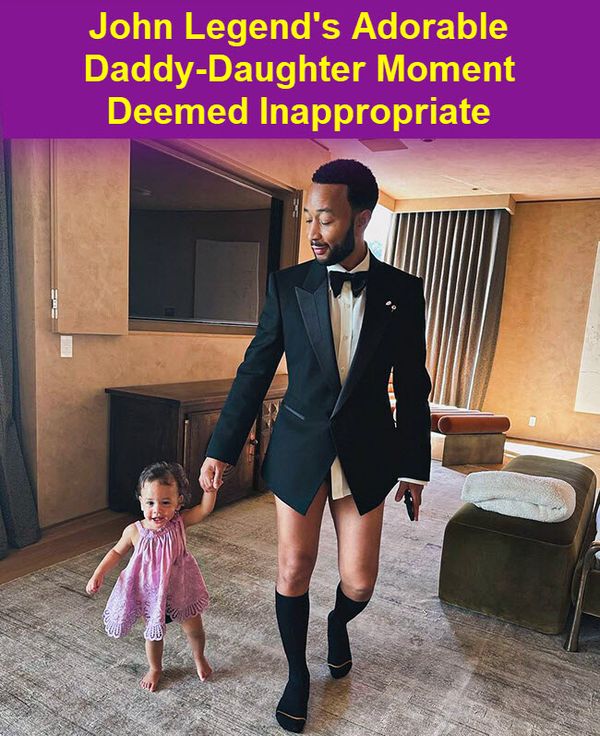 John Legend’s Heartwarming Moment with Daughter Sparks Controversy